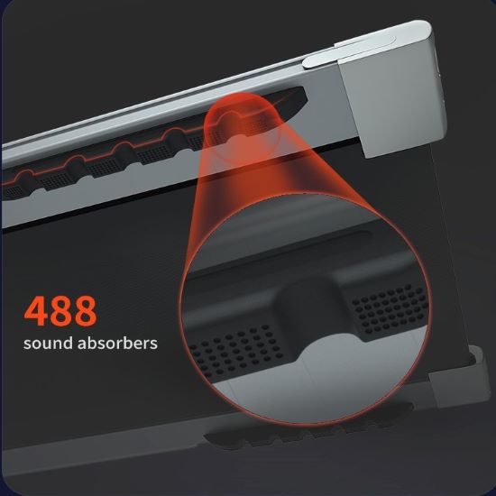 RoboFit Soft Surface and Quiet Structure