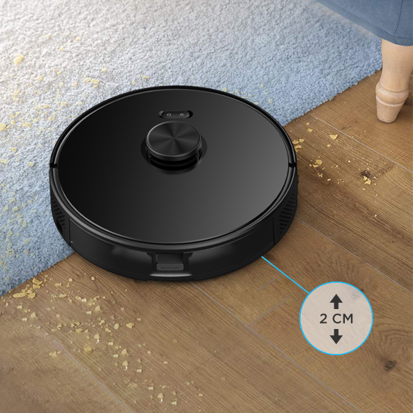 RoboDust Thresholds and floors of different heights